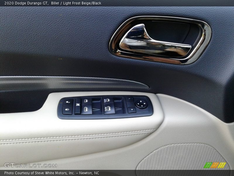Billet / Light Frost Beige/Black 2020 Dodge Durango GT