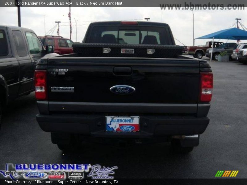 Black / Medium Dark Flint 2007 Ford Ranger FX4 SuperCab 4x4