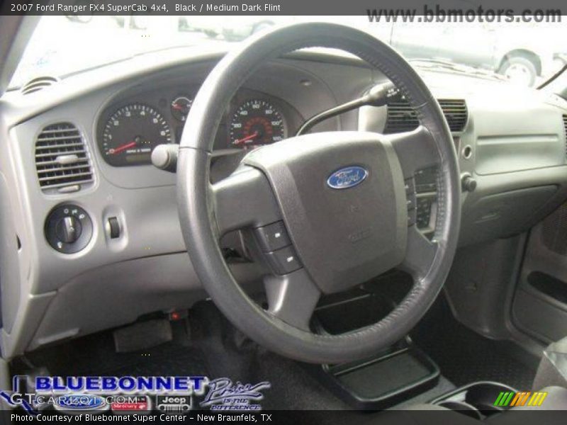 Black / Medium Dark Flint 2007 Ford Ranger FX4 SuperCab 4x4