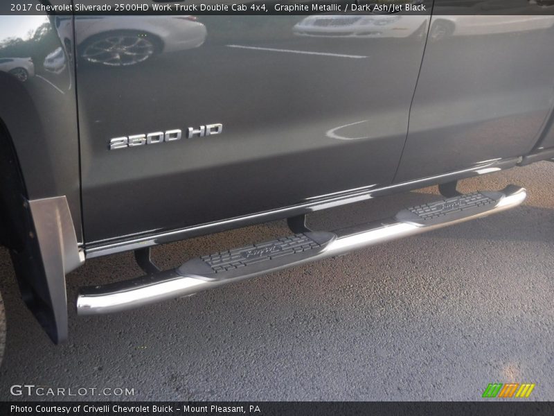 Graphite Metallic / Dark Ash/Jet Black 2017 Chevrolet Silverado 2500HD Work Truck Double Cab 4x4