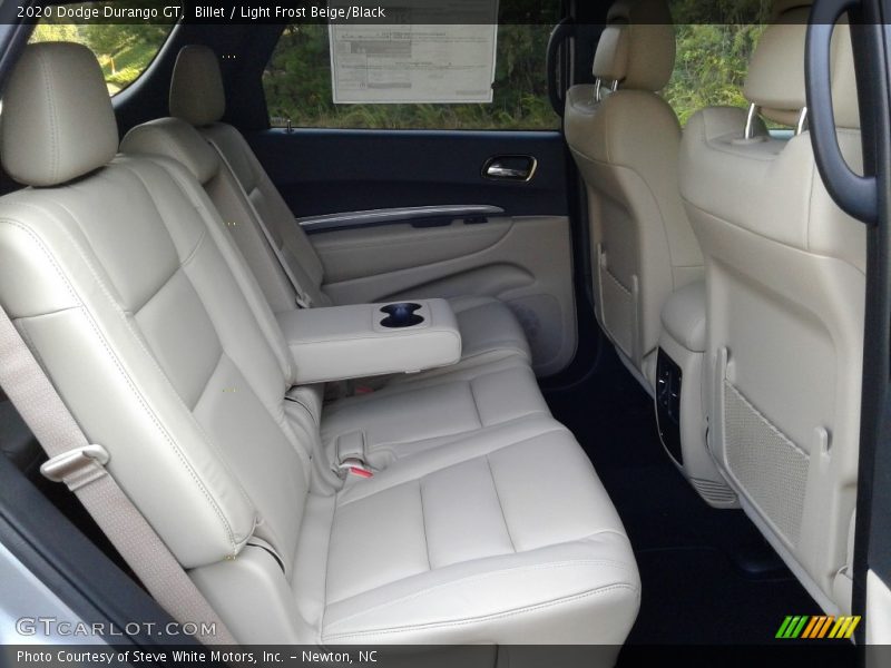 Billet / Light Frost Beige/Black 2020 Dodge Durango GT