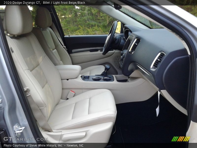 Billet / Light Frost Beige/Black 2020 Dodge Durango GT