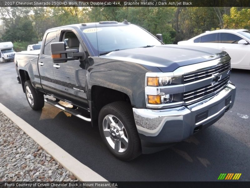 Graphite Metallic / Dark Ash/Jet Black 2017 Chevrolet Silverado 2500HD Work Truck Double Cab 4x4