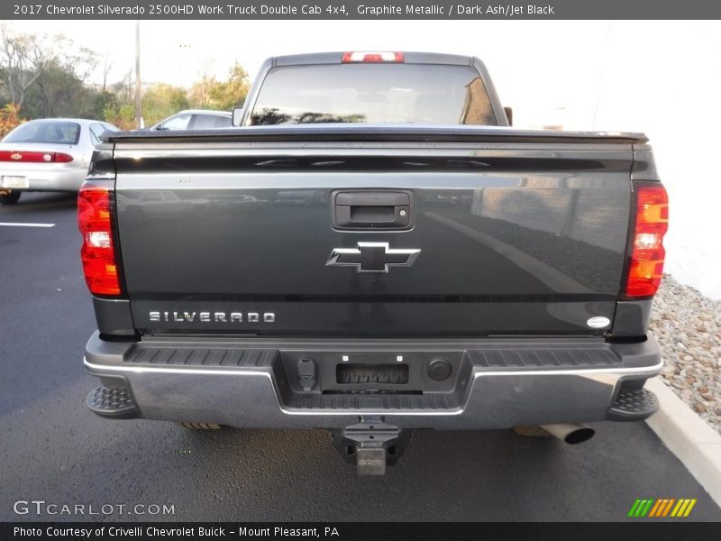 Graphite Metallic / Dark Ash/Jet Black 2017 Chevrolet Silverado 2500HD Work Truck Double Cab 4x4