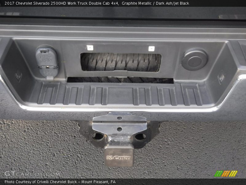 Graphite Metallic / Dark Ash/Jet Black 2017 Chevrolet Silverado 2500HD Work Truck Double Cab 4x4