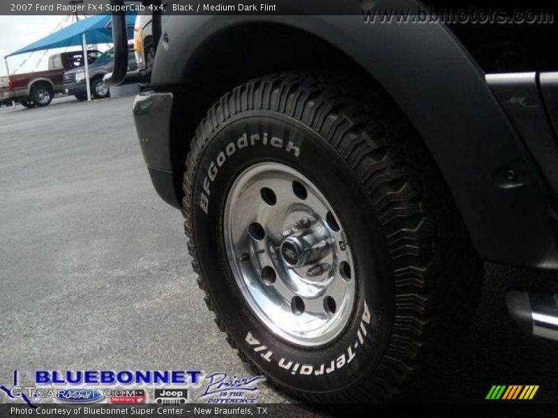 Black / Medium Dark Flint 2007 Ford Ranger FX4 SuperCab 4x4