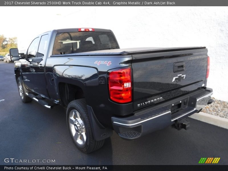 Graphite Metallic / Dark Ash/Jet Black 2017 Chevrolet Silverado 2500HD Work Truck Double Cab 4x4