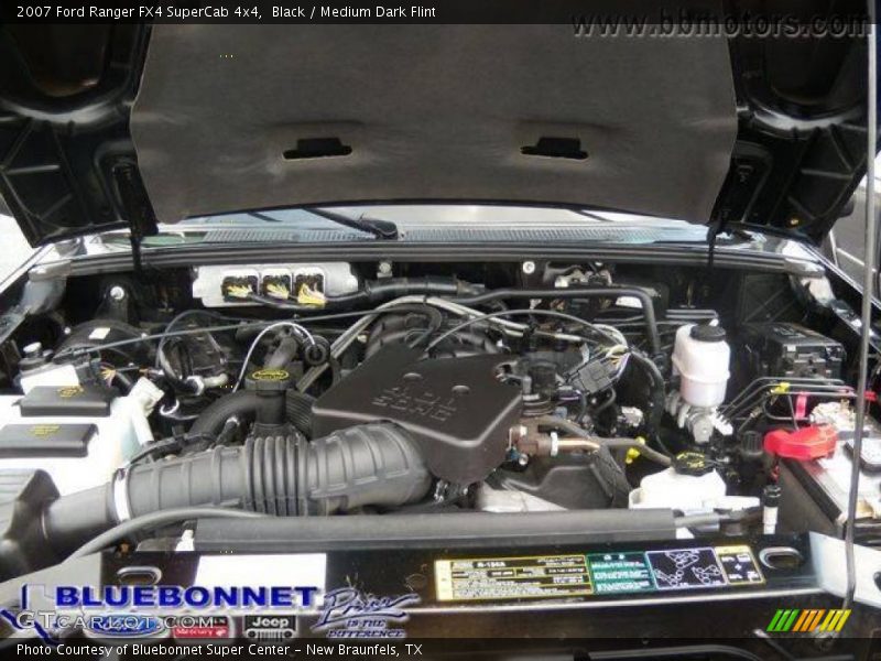Black / Medium Dark Flint 2007 Ford Ranger FX4 SuperCab 4x4