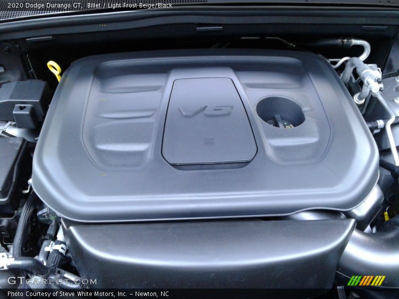 Billet / Light Frost Beige/Black 2020 Dodge Durango GT