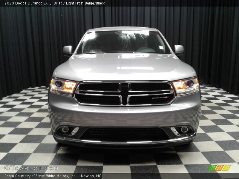 Billet / Light Frost Beige/Black 2020 Dodge Durango SXT