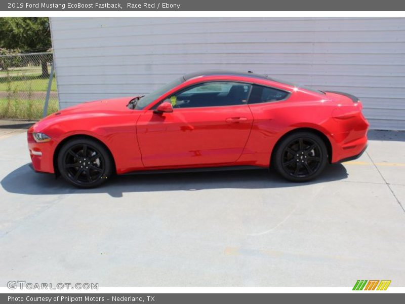 Race Red / Ebony 2019 Ford Mustang EcoBoost Fastback