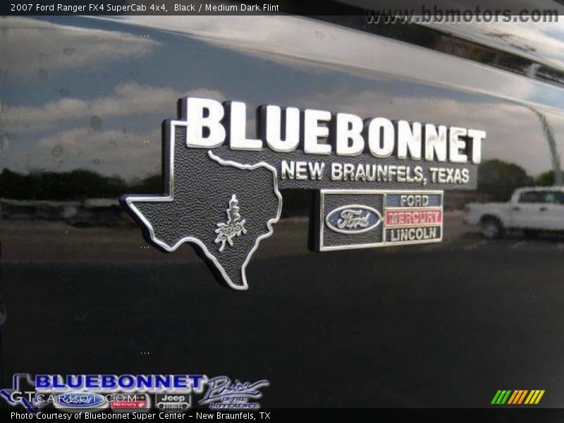 Black / Medium Dark Flint 2007 Ford Ranger FX4 SuperCab 4x4