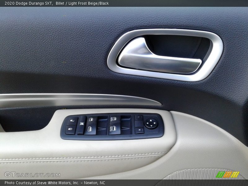 Billet / Light Frost Beige/Black 2020 Dodge Durango SXT