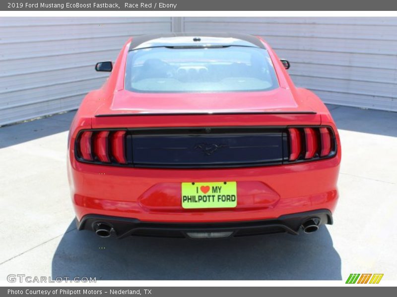 Race Red / Ebony 2019 Ford Mustang EcoBoost Fastback