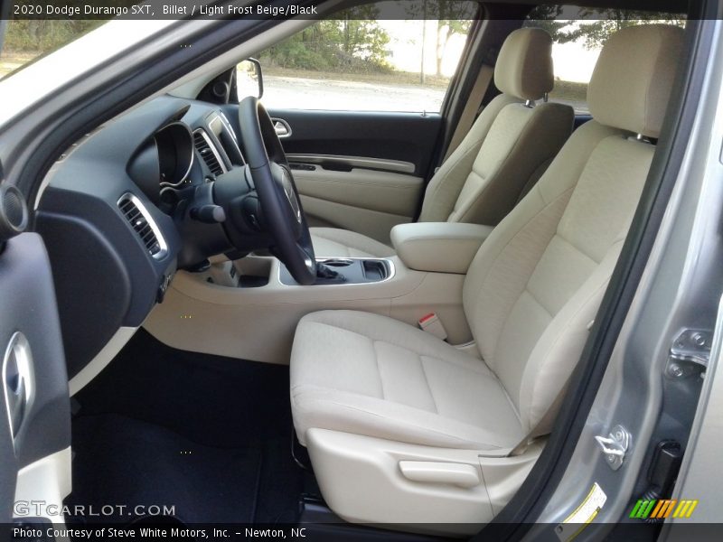 Billet / Light Frost Beige/Black 2020 Dodge Durango SXT