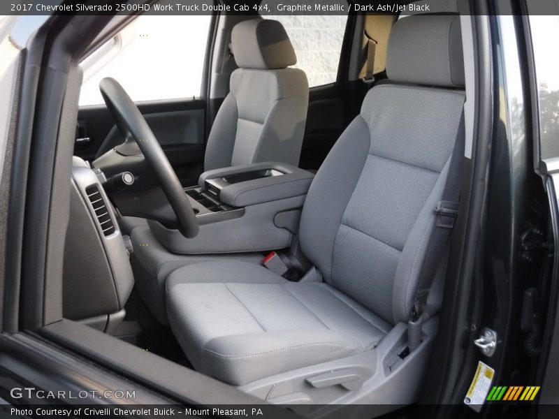 Graphite Metallic / Dark Ash/Jet Black 2017 Chevrolet Silverado 2500HD Work Truck Double Cab 4x4