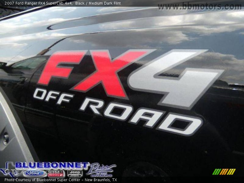 Black / Medium Dark Flint 2007 Ford Ranger FX4 SuperCab 4x4