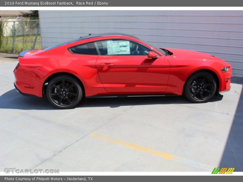 Race Red / Ebony 2019 Ford Mustang EcoBoost Fastback