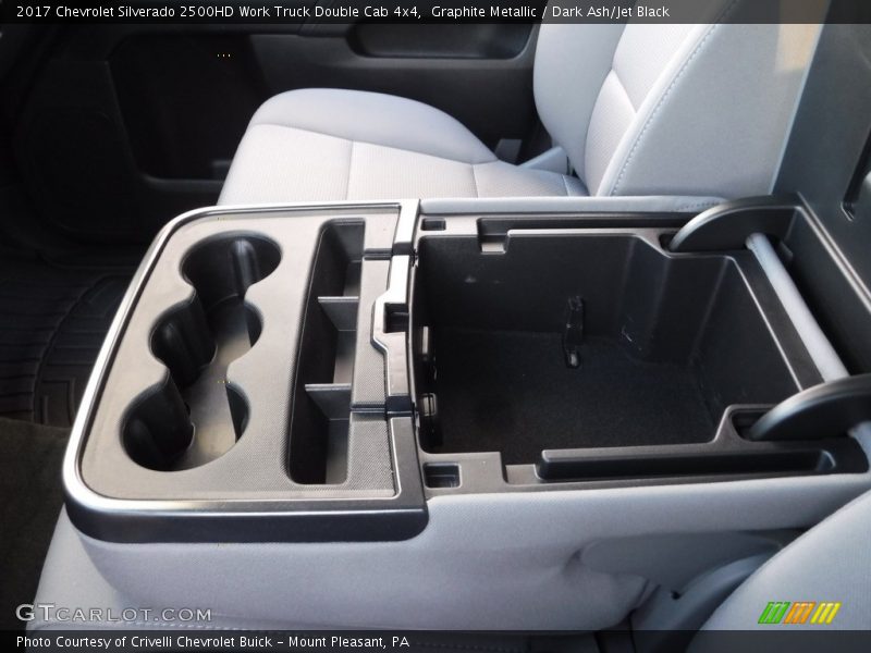 Graphite Metallic / Dark Ash/Jet Black 2017 Chevrolet Silverado 2500HD Work Truck Double Cab 4x4