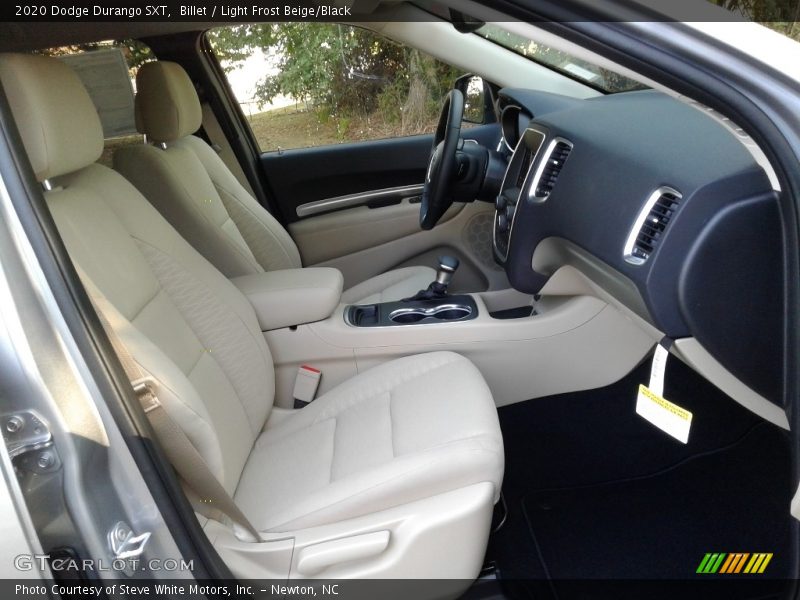 Billet / Light Frost Beige/Black 2020 Dodge Durango SXT