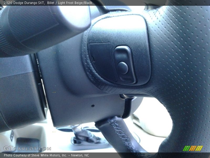 Billet / Light Frost Beige/Black 2020 Dodge Durango SXT