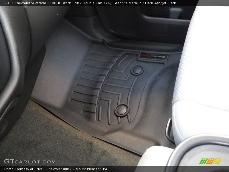 Graphite Metallic / Dark Ash/Jet Black 2017 Chevrolet Silverado 2500HD Work Truck Double Cab 4x4