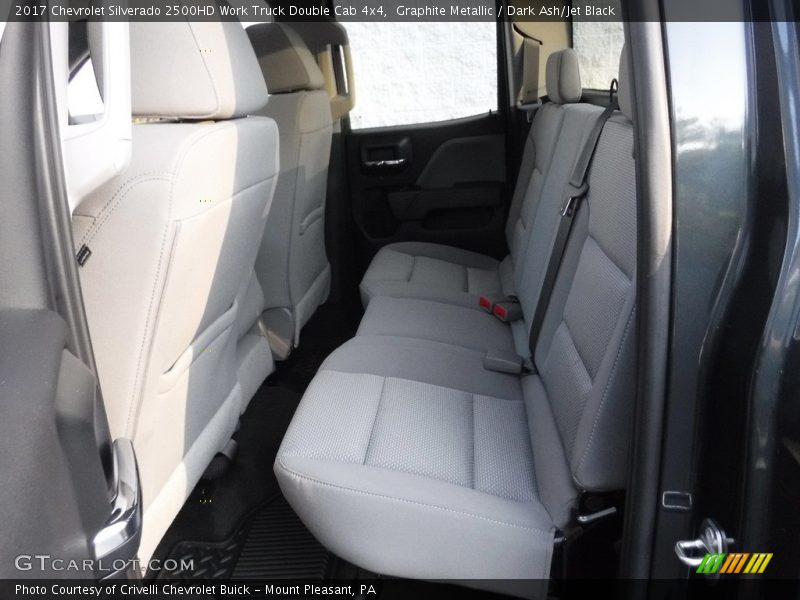 Graphite Metallic / Dark Ash/Jet Black 2017 Chevrolet Silverado 2500HD Work Truck Double Cab 4x4