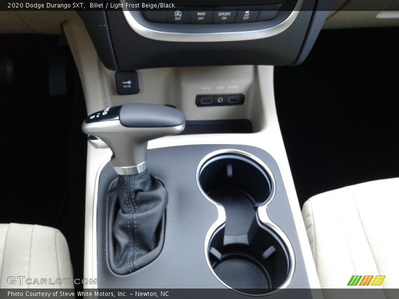 Billet / Light Frost Beige/Black 2020 Dodge Durango SXT
