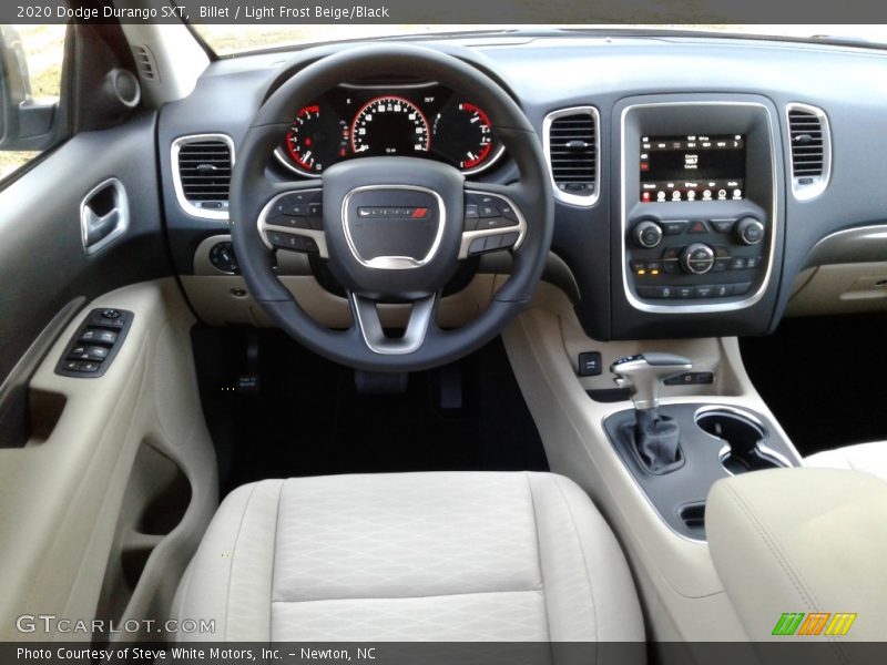 Billet / Light Frost Beige/Black 2020 Dodge Durango SXT