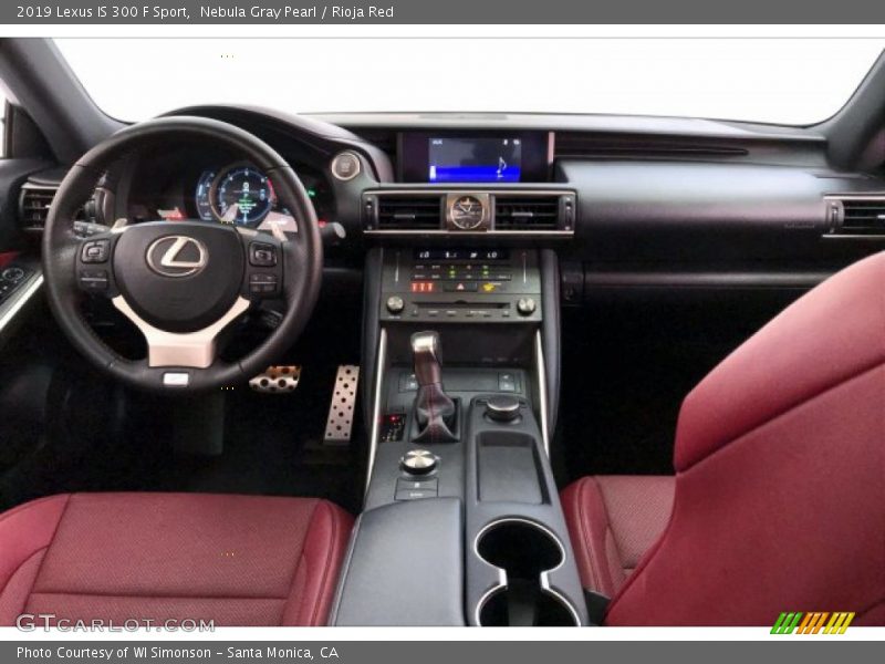 Dashboard of 2019 IS 300 F Sport