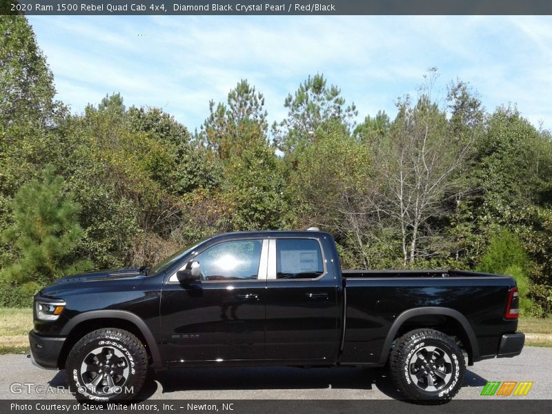  2020 1500 Rebel Quad Cab 4x4 Diamond Black Crystal Pearl