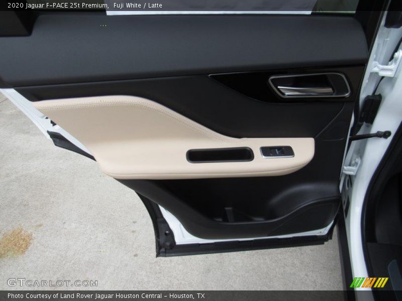 Fuji White / Latte 2020 Jaguar F-PACE 25t Premium
