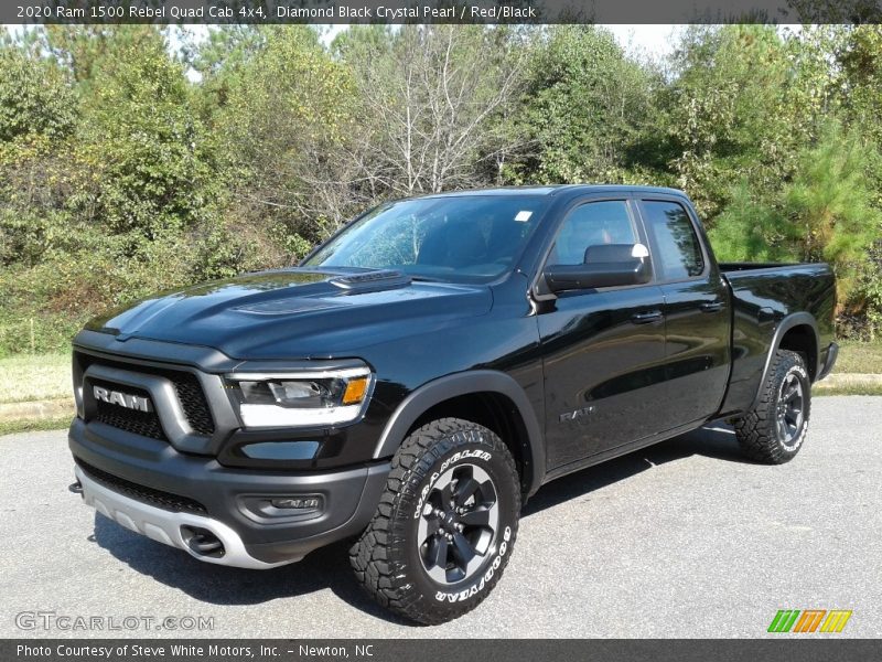 Front 3/4 View of 2020 1500 Rebel Quad Cab 4x4