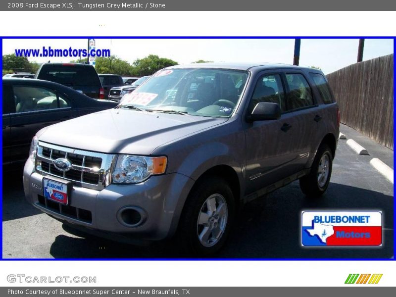 Tungsten Grey Metallic / Stone 2008 Ford Escape XLS
