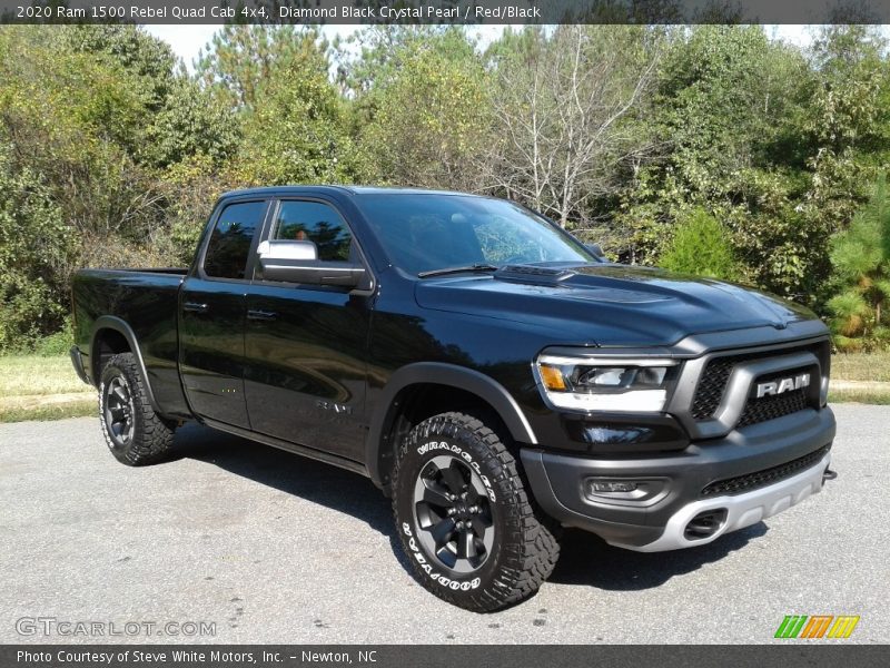  2020 1500 Rebel Quad Cab 4x4 Diamond Black Crystal Pearl