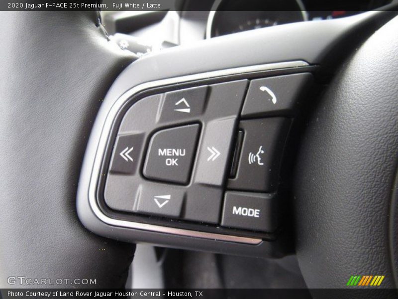 Fuji White / Latte 2020 Jaguar F-PACE 25t Premium