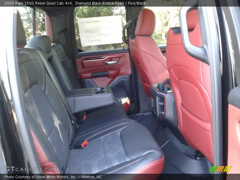 Rear Seat of 2020 1500 Rebel Quad Cab 4x4