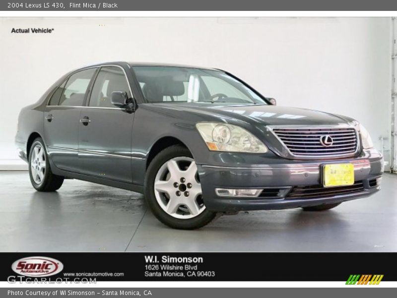 Flint Mica / Black 2004 Lexus LS 430