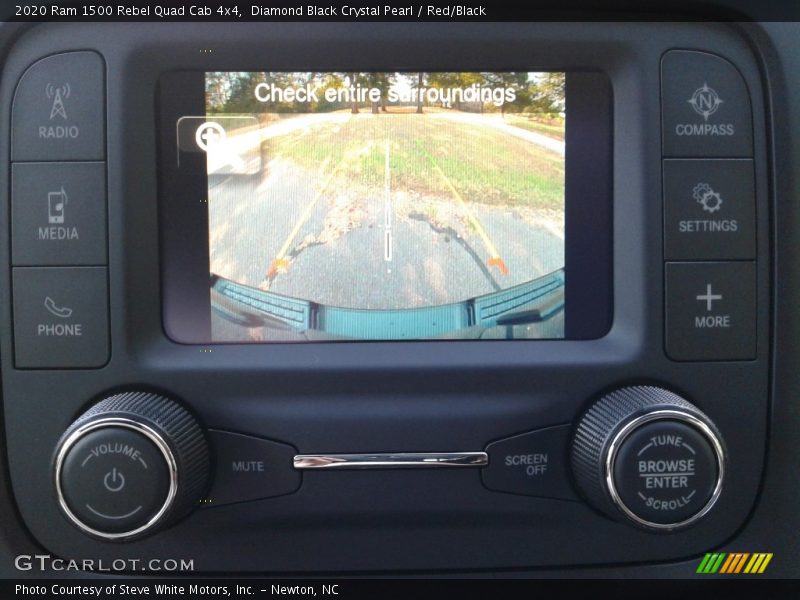 Controls of 2020 1500 Rebel Quad Cab 4x4