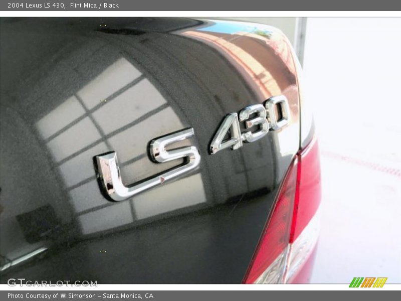 Flint Mica / Black 2004 Lexus LS 430