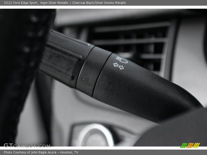 Ingot Silver Metallic / Charcoal Black/Silver Smoke Metallic 2012 Ford Edge Sport