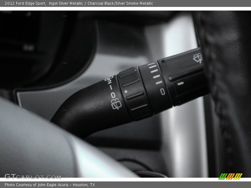 Ingot Silver Metallic / Charcoal Black/Silver Smoke Metallic 2012 Ford Edge Sport