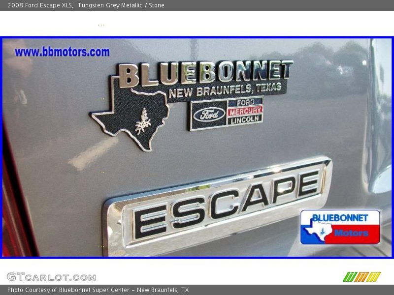 Tungsten Grey Metallic / Stone 2008 Ford Escape XLS