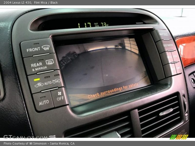 Flint Mica / Black 2004 Lexus LS 430