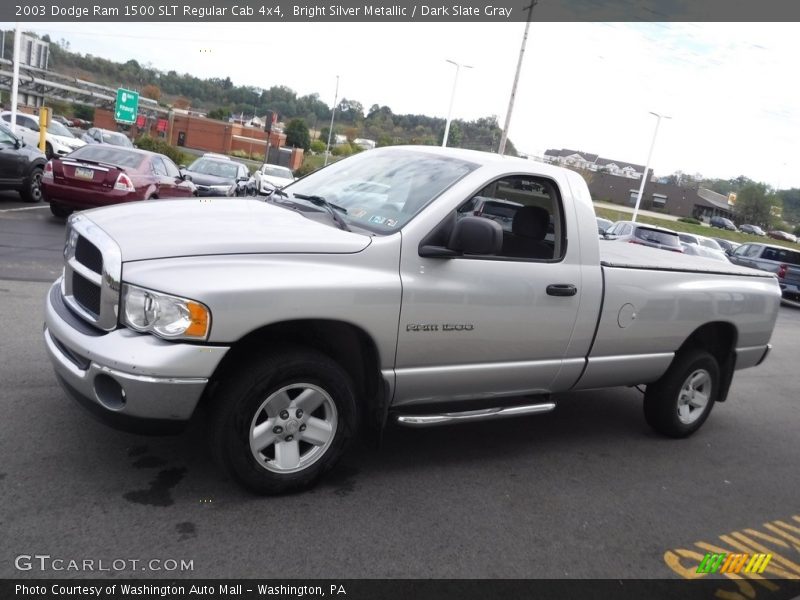Bright Silver Metallic / Dark Slate Gray 2003 Dodge Ram 1500 SLT Regular Cab 4x4