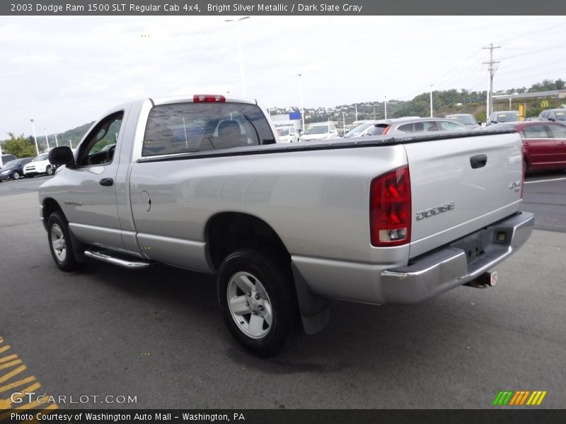 Bright Silver Metallic / Dark Slate Gray 2003 Dodge Ram 1500 SLT Regular Cab 4x4