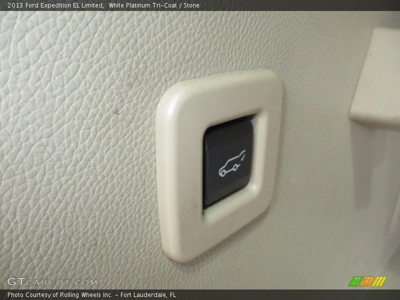 White Platinum Tri-Coat / Stone 2013 Ford Expedition EL Limited