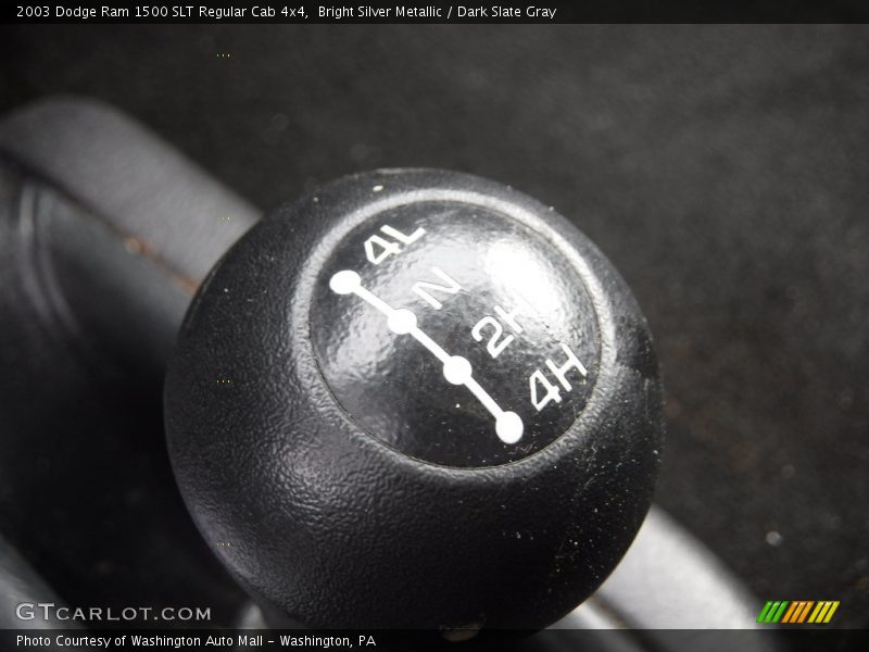Bright Silver Metallic / Dark Slate Gray 2003 Dodge Ram 1500 SLT Regular Cab 4x4
