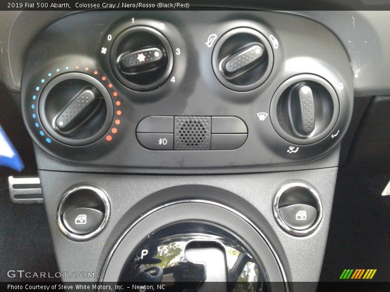 Controls of 2019 500 Abarth