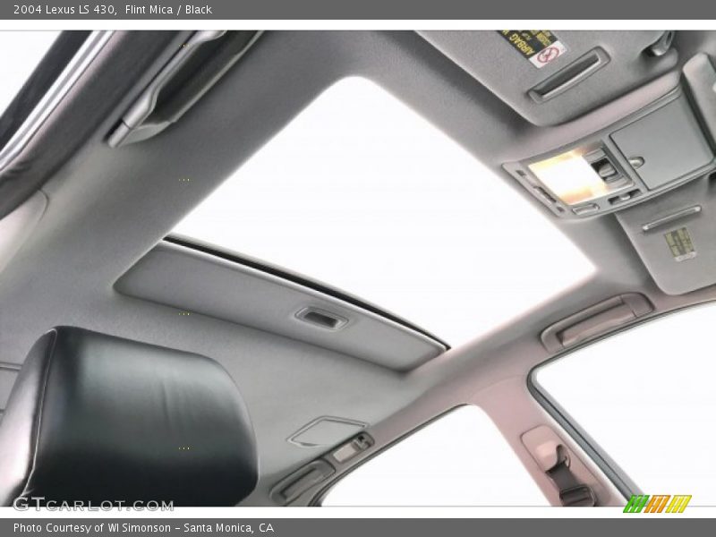 Flint Mica / Black 2004 Lexus LS 430